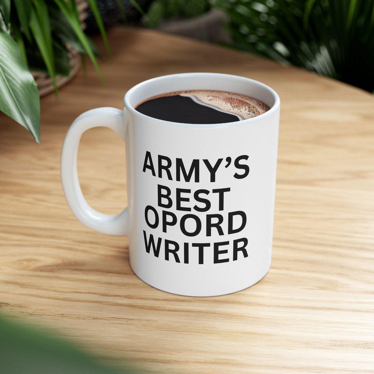 Army's Best OPORD Writer Mug