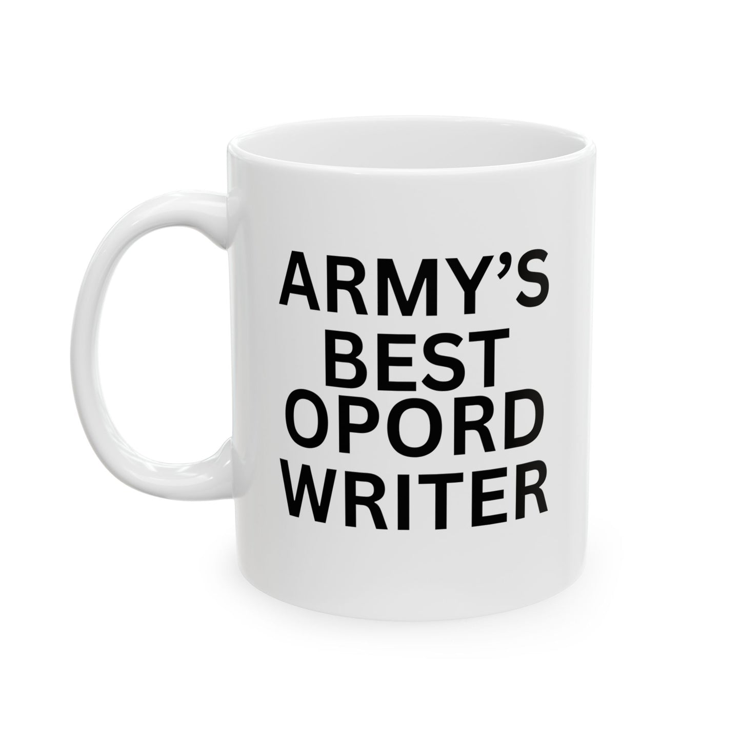 Army's Best OPORD Writer Mug