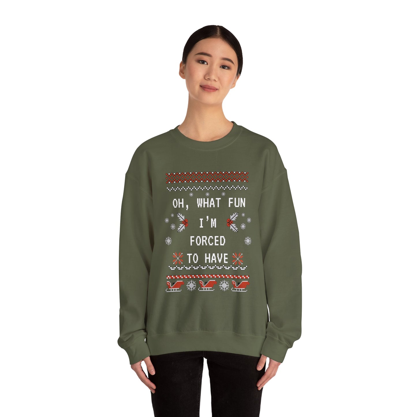 Oh, What Fun Unisex Sweatshirt