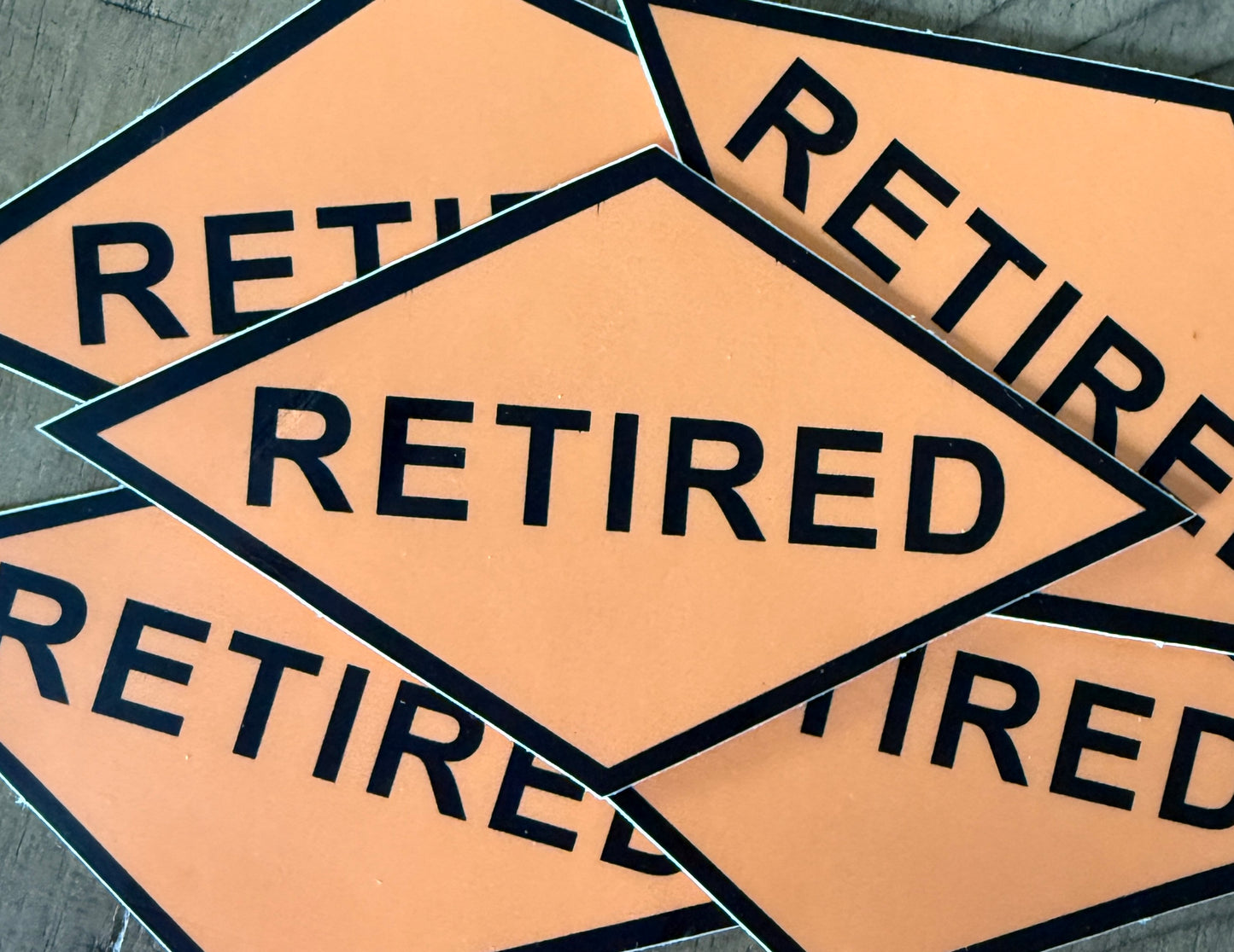 Retired Sticker