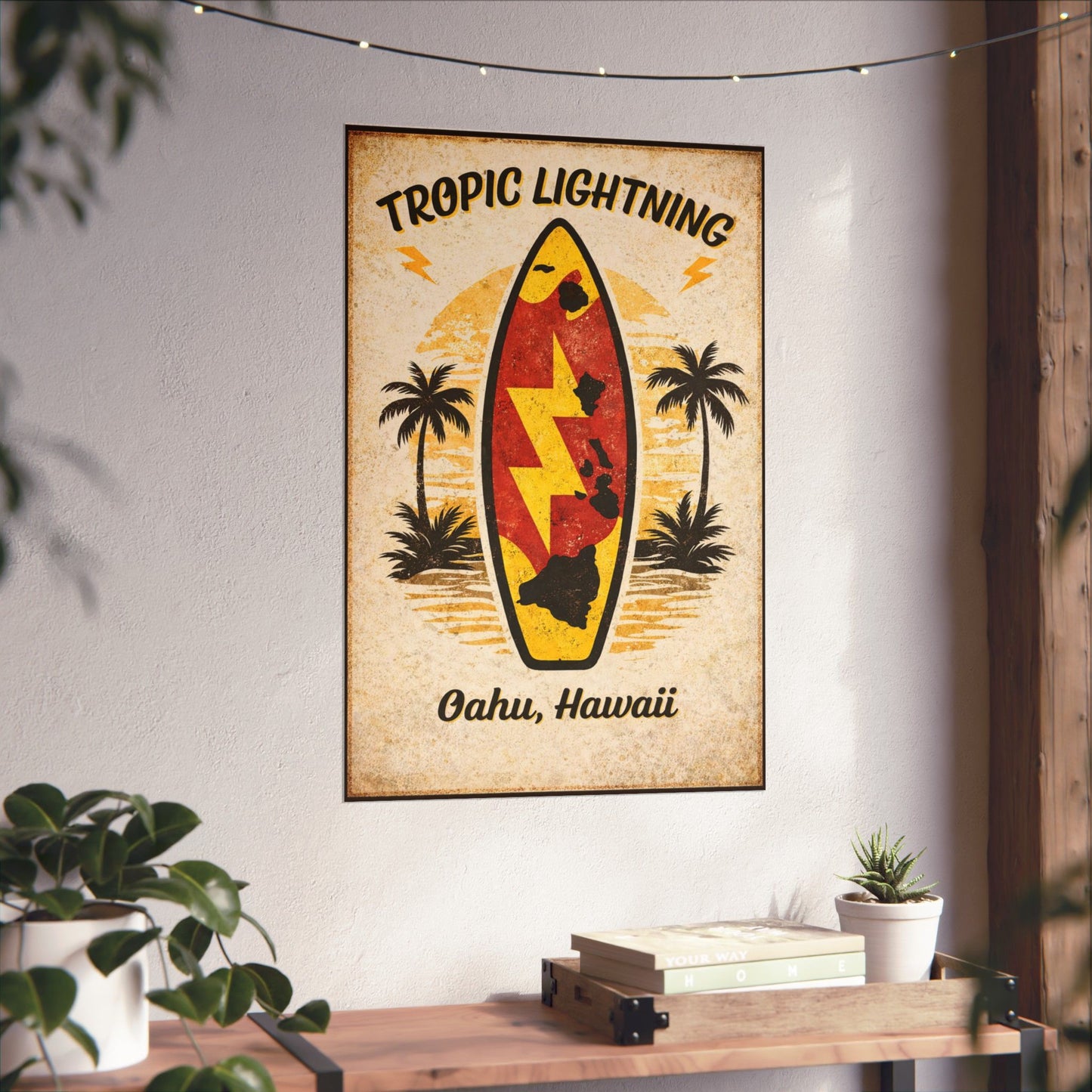 Tropic Lightning Poster