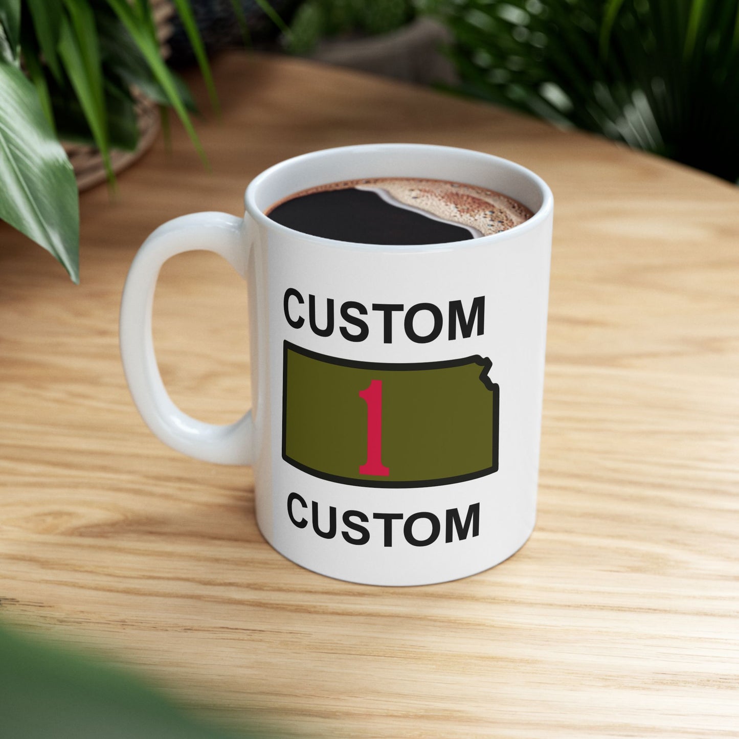 Custom Kansas Mug