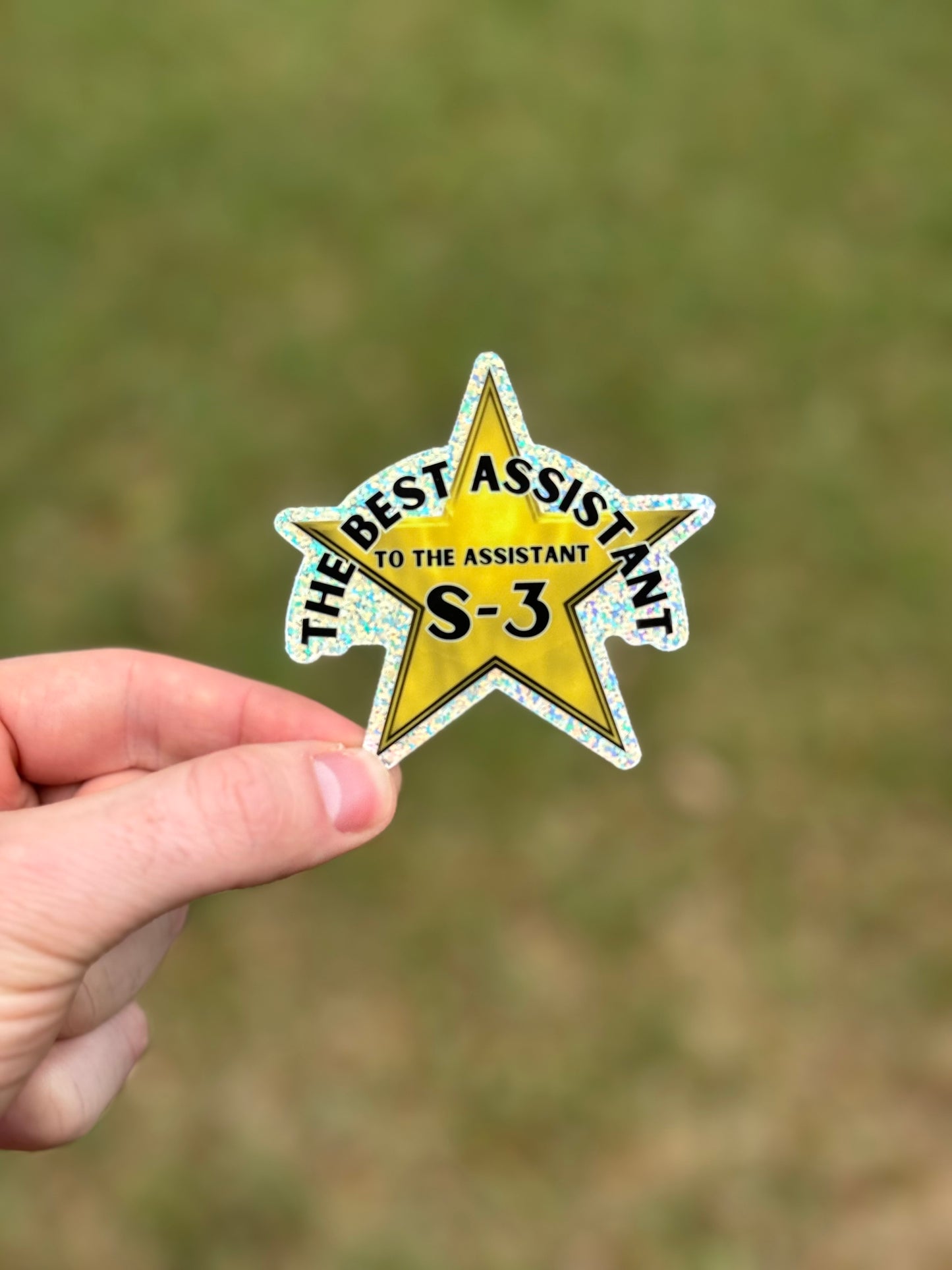 Best Assistant to the Assistant S-3 - Sticker