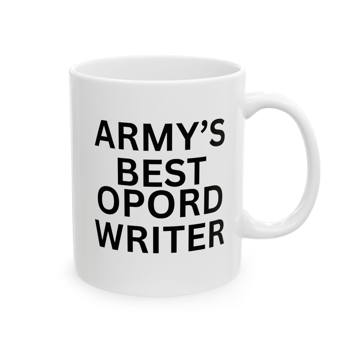 Army's Best OPORD Writer Mug