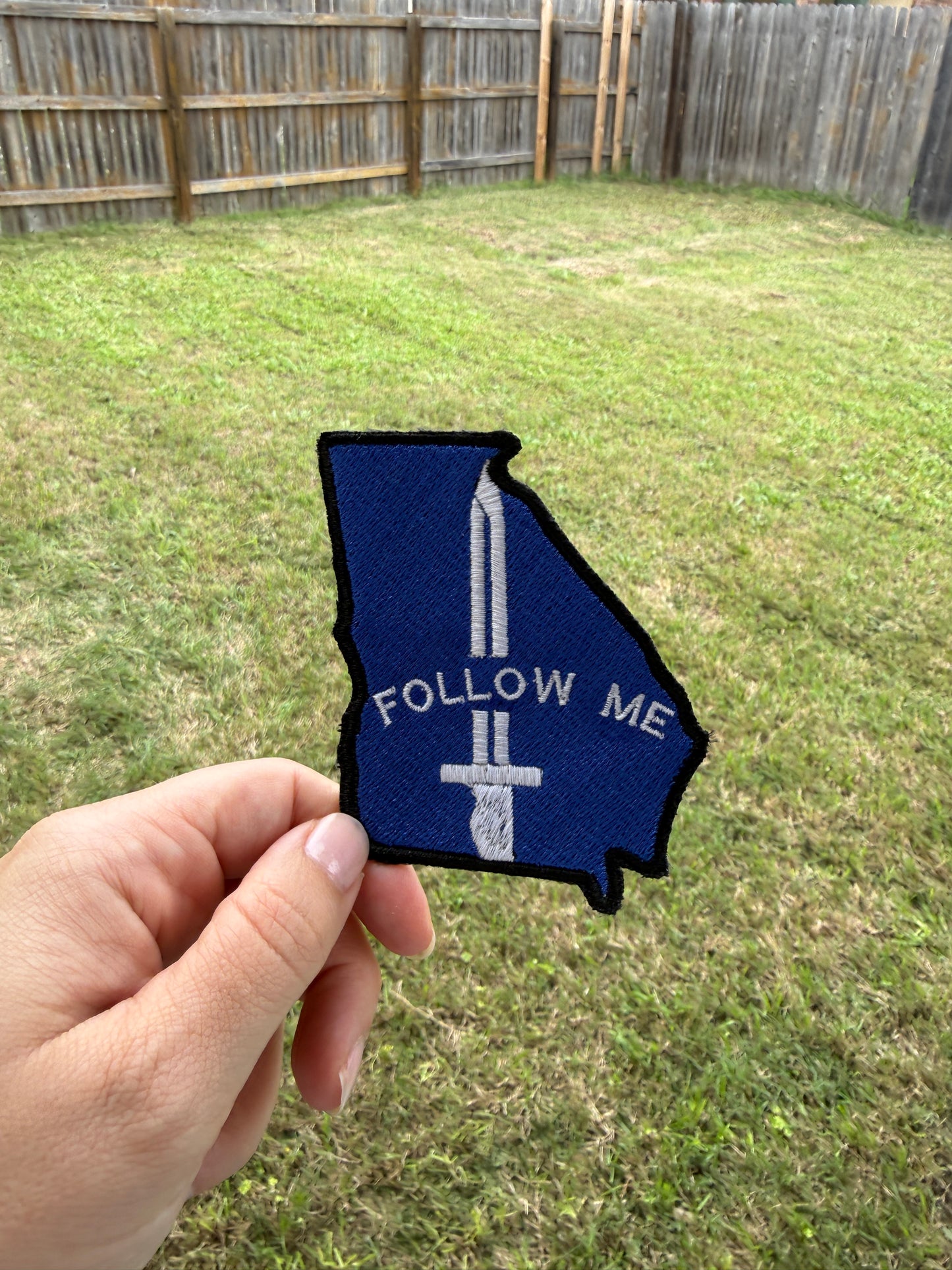 Georgia - follow me - patch