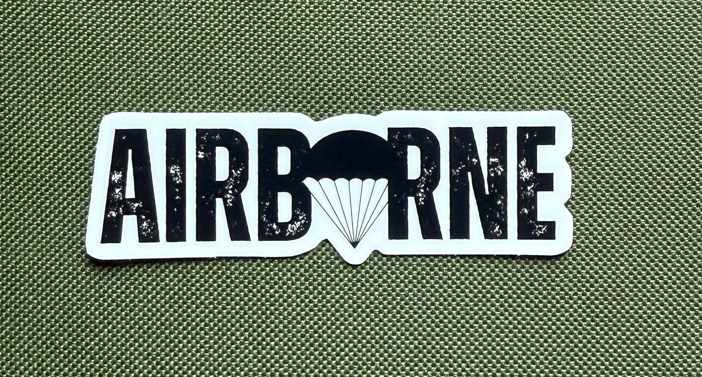 Airborne Sticker