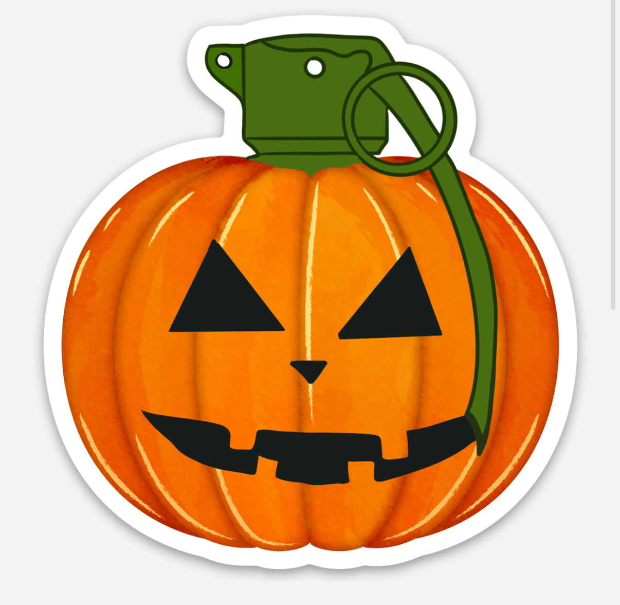 Pumpkin Sticker