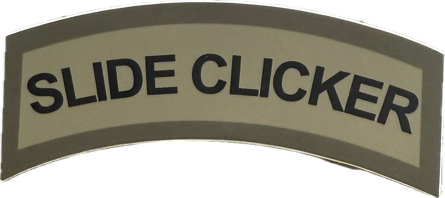 Slide Clicker Tab Sticker