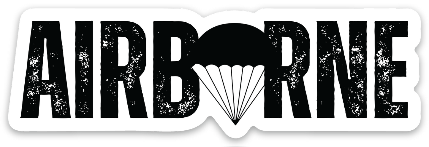 Airborne Sticker