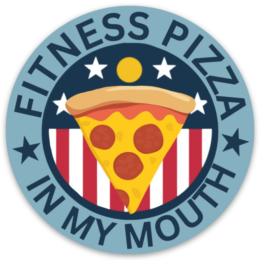 Physical Pizza Badge Sticker