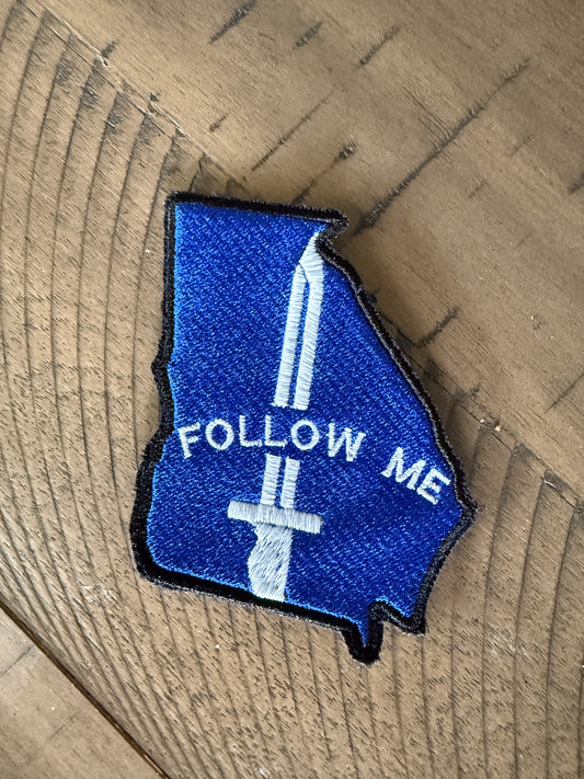 Georgia - follow me - patch