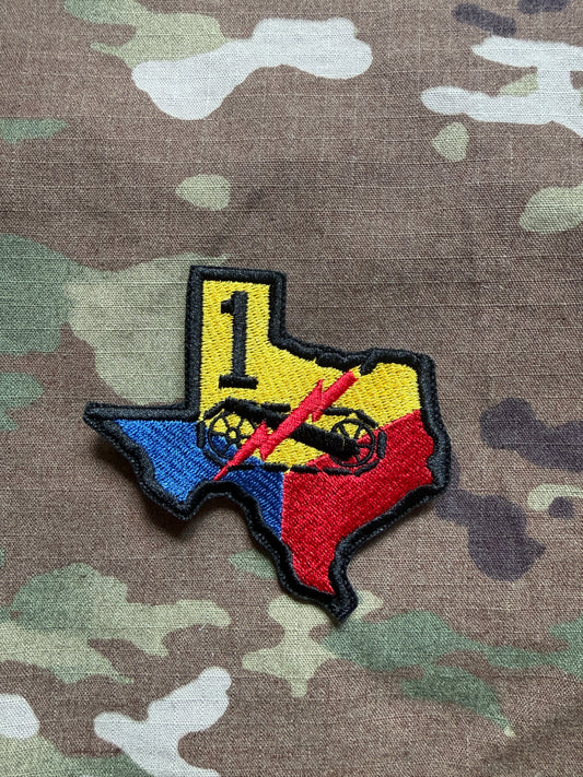Texas Old Ironsides Patch