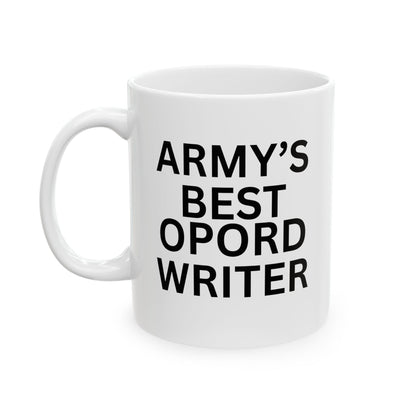Army's Best OPORD Writer Mug