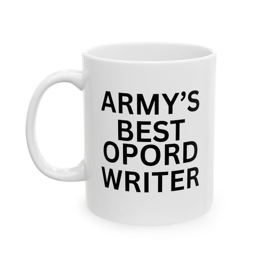 Army's Best OPORD Writer Mug