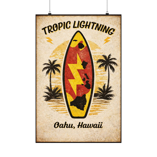 Tropic Lightning Poster