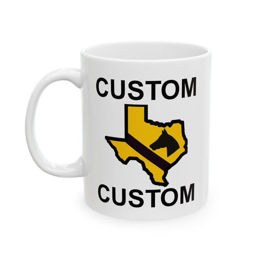 Custom Texas Mug