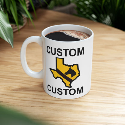 Custom Texas Mug