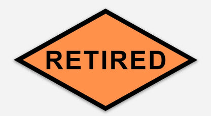 Retired Sticker