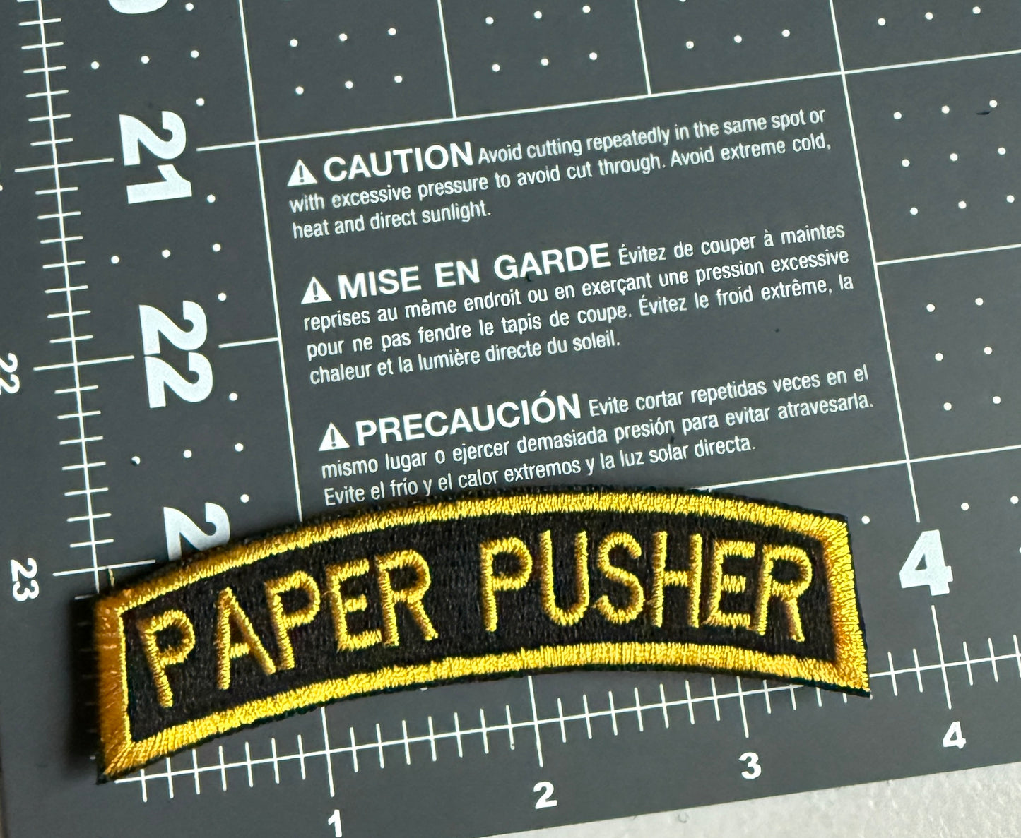 Paper Pusher Tab - Patch