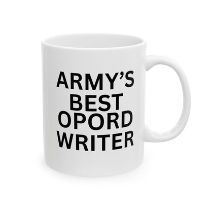 Army's Best OPORD Writer Mug