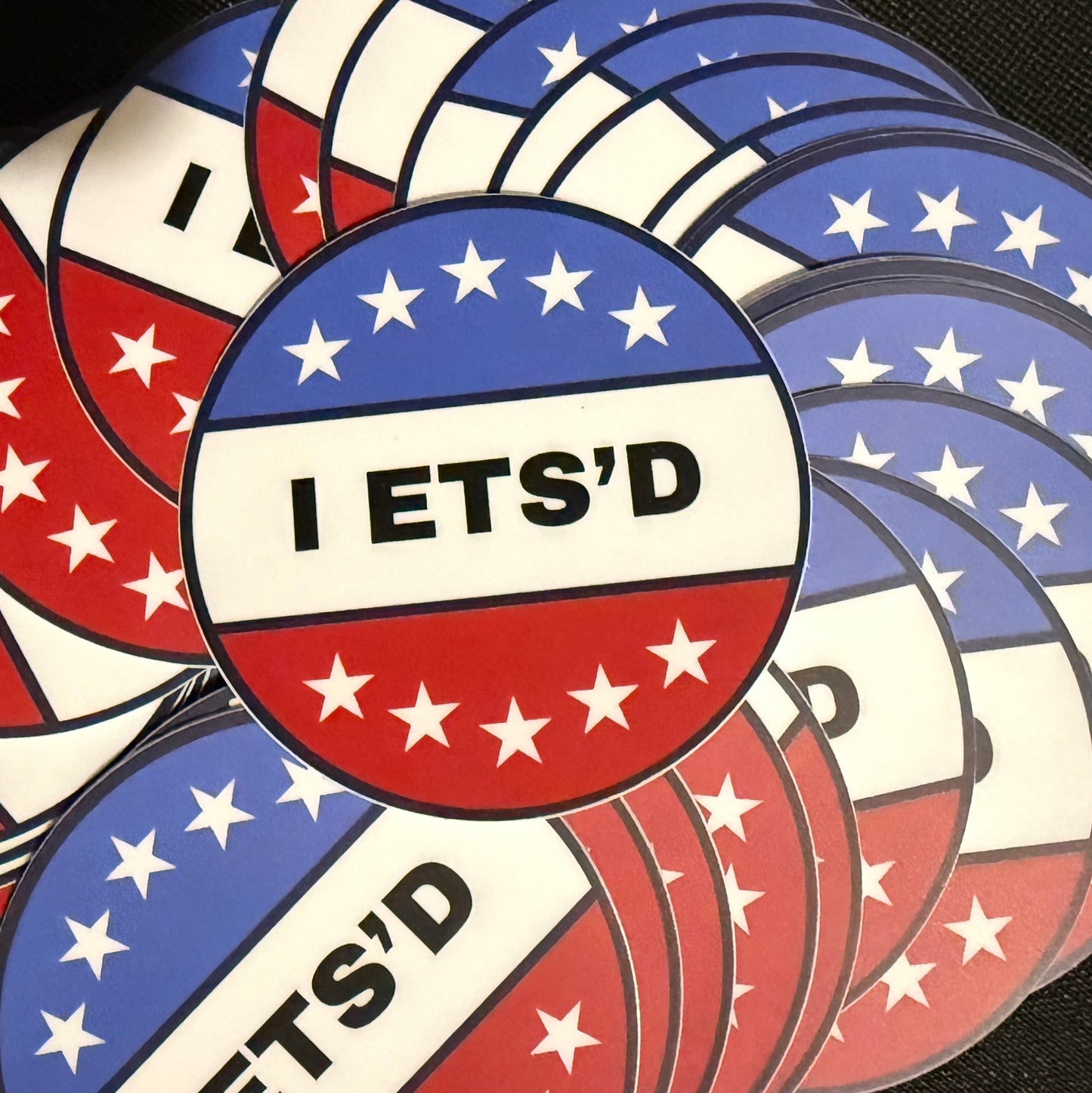 I ETS’D Sticker