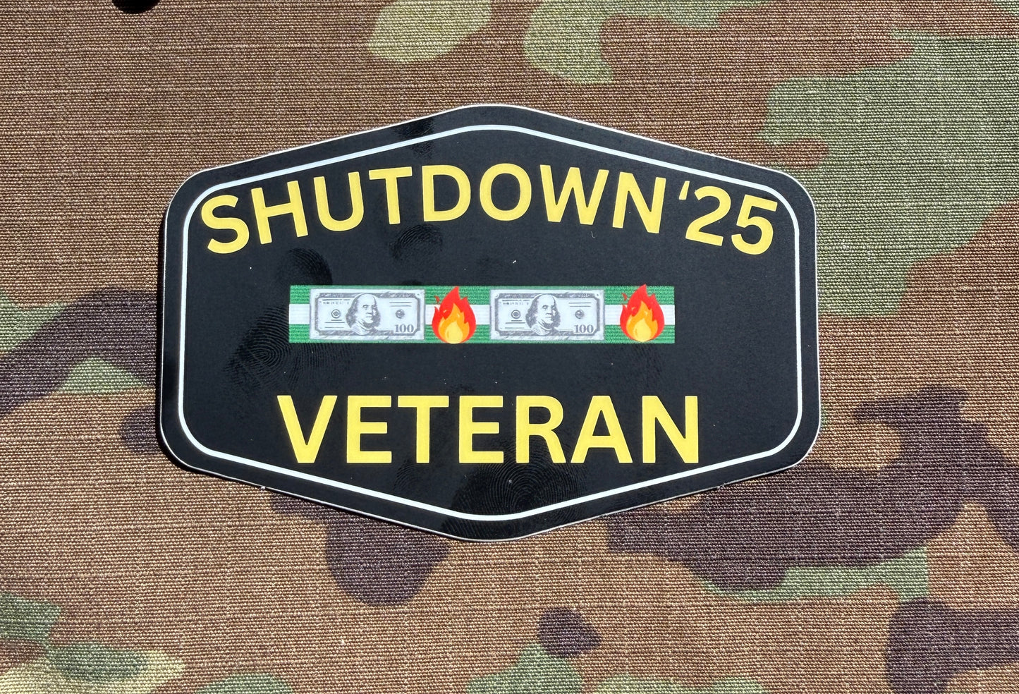 Shutdown ‘25 Sticker
