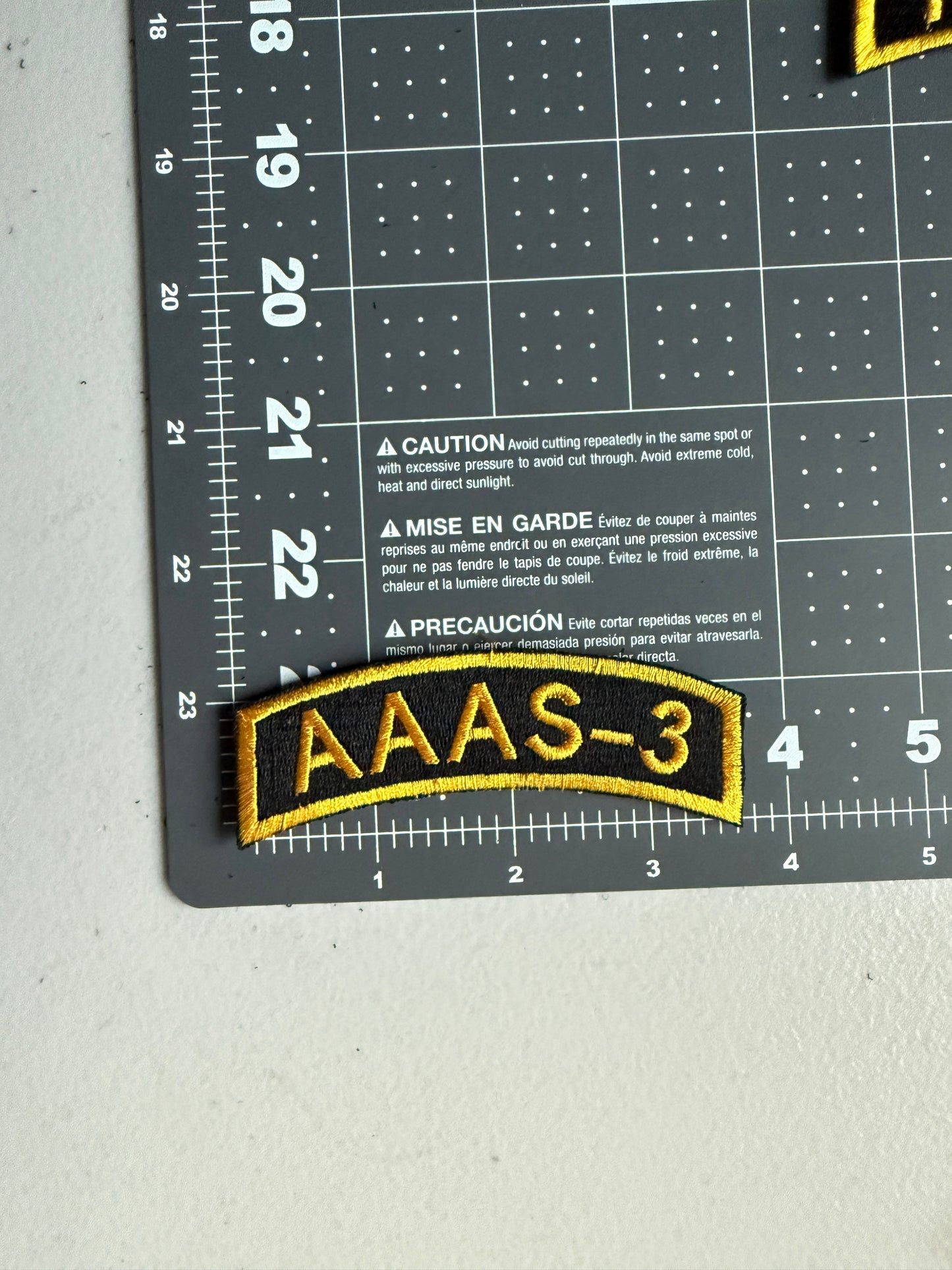 AAAS-3 Tab - Patch