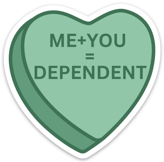 Dependent Sticker