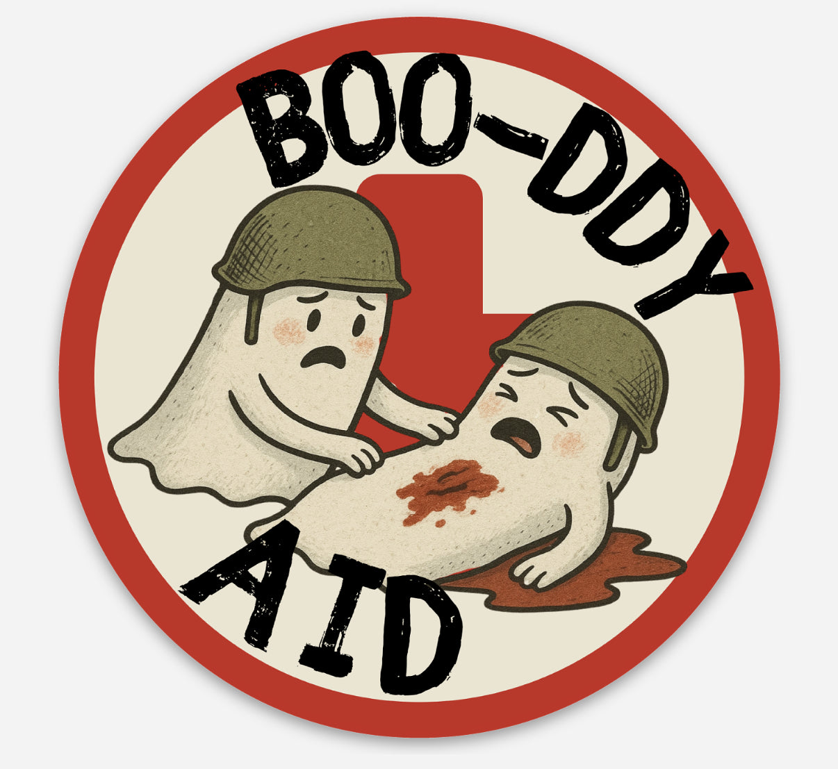 BOO-ddy Aid - Sticker