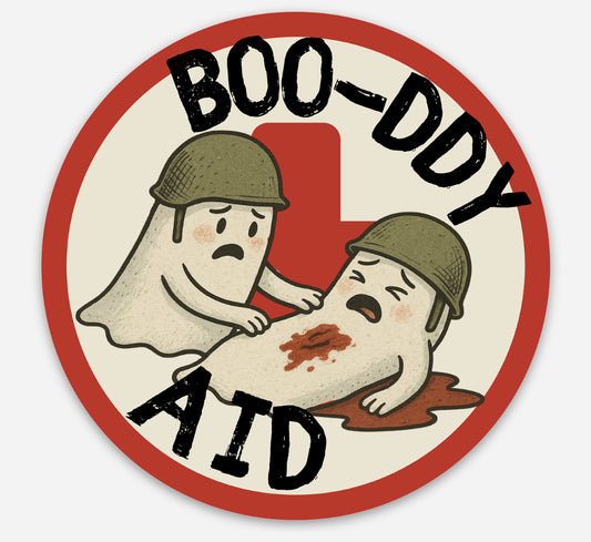 BOO-ddy Aid - Sticker
