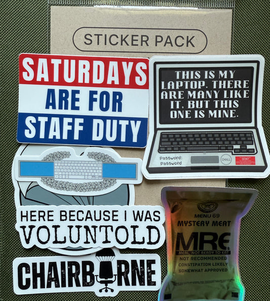 August Sticker Pack