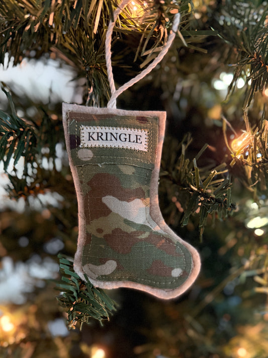 Personalized OCP Stocking Ornament