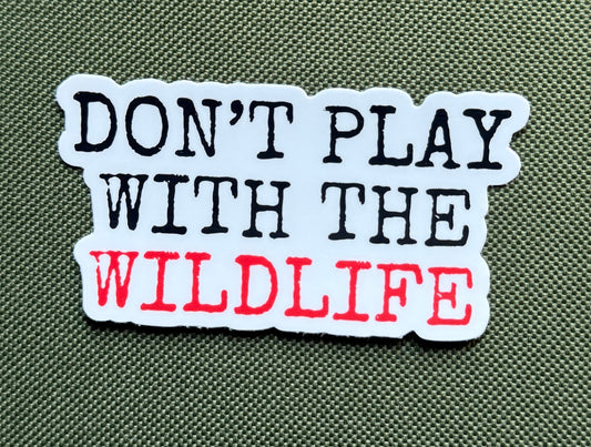 Wildlife Sticker