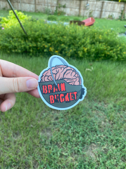 Brain Bucket - Sticker