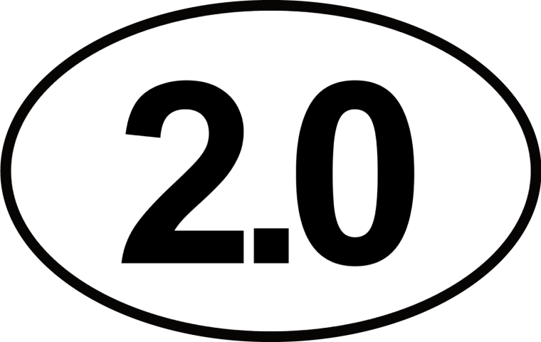 2.0 - Sticker