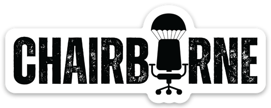 Chairborne Sticker