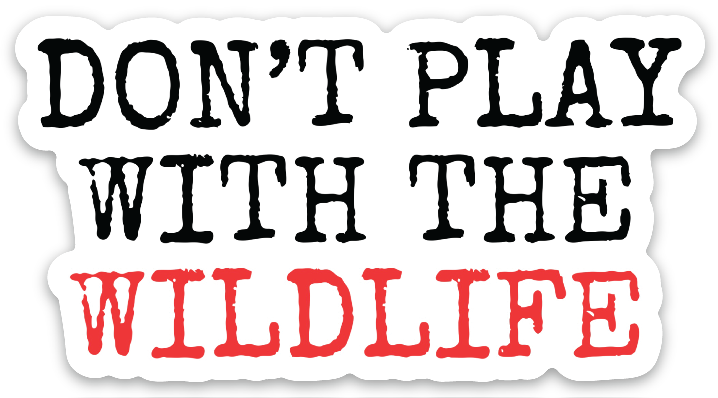 Wildlife Sticker