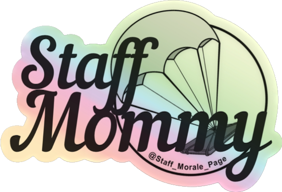 Staff Mommy Sticker