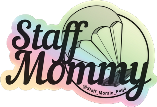 Staff Mommy Sticker