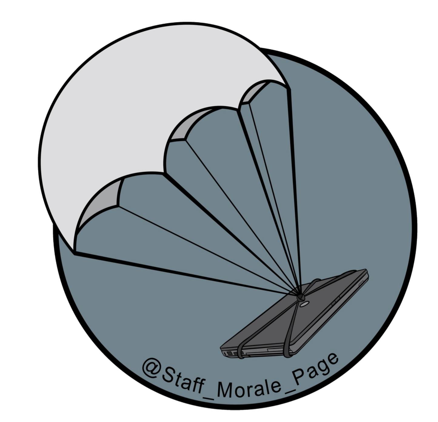 OG Staff Morale Page Sticker - Clear Backing